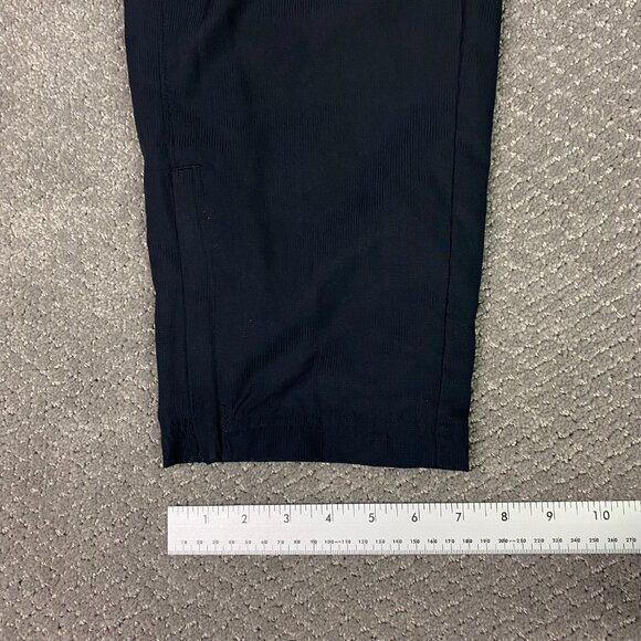 NWOT Under Armour UA Vital Woven Pants Mens XL Black Track Running Gym Ankle Zip - Picture 13 of 15